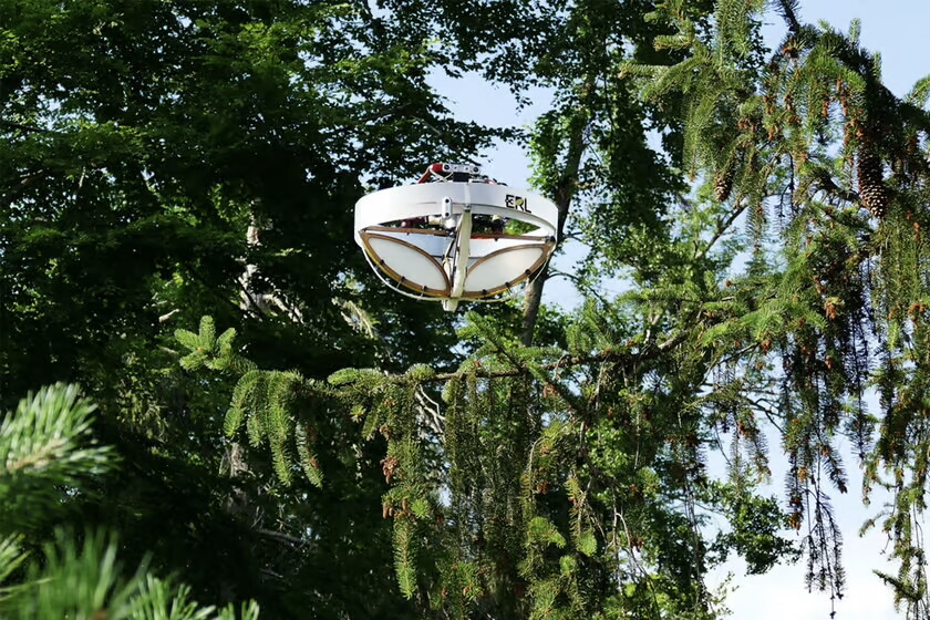 ETH Zurich's adhesive-strip-equipped eDNA-gathering eDrone