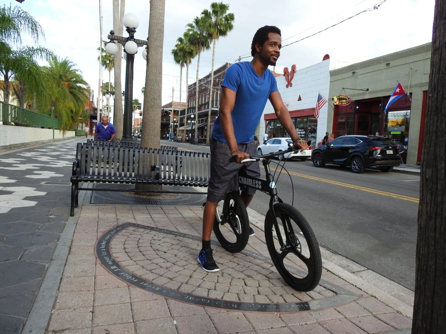 The Chainless Bike is being made in both regular and folding versions