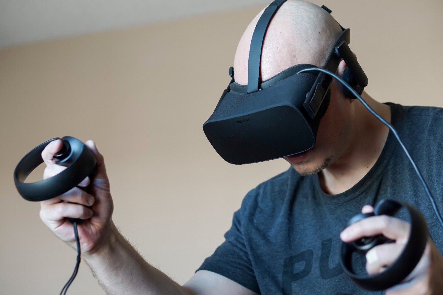 The result of adding Oculus Touch to the Rift? Highly immersive first-person experiences
