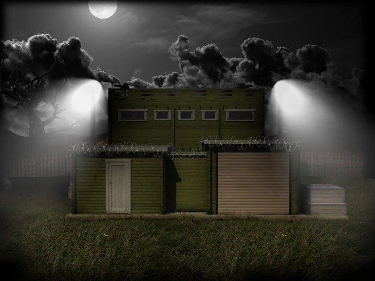 Tiger Log Cabins recently unveiled its debut fortified cabin, the ZFC-1 (Image: Tiger Log Cabins)
