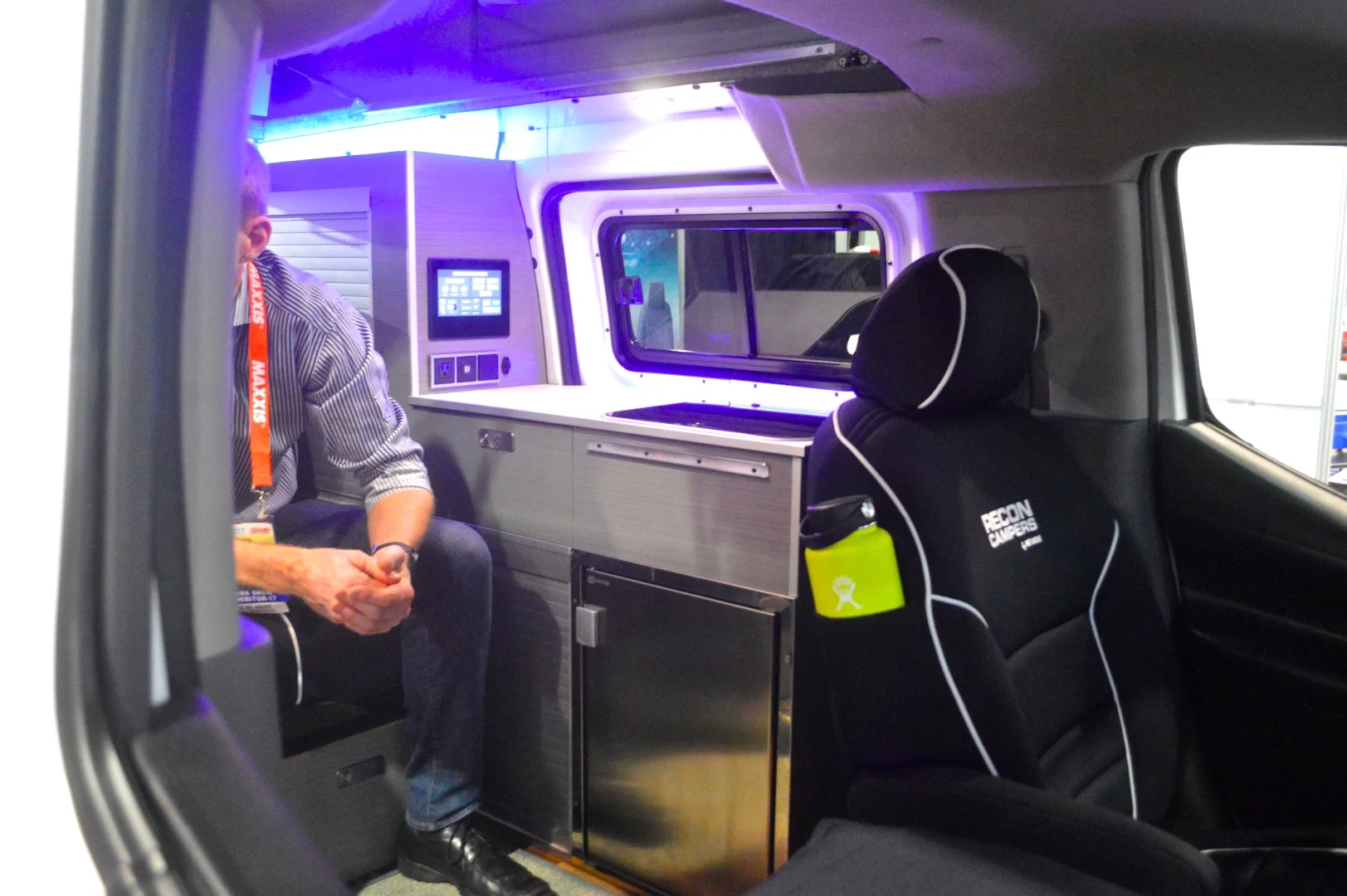 Recon Campers has based its van on the Nissan NV200