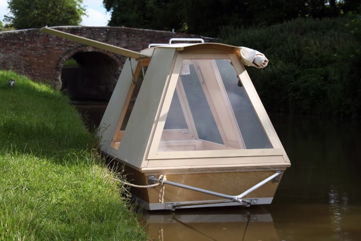 The WaterBed offers a simple adventure experience that lies somewhere between camping and small-scale tourism