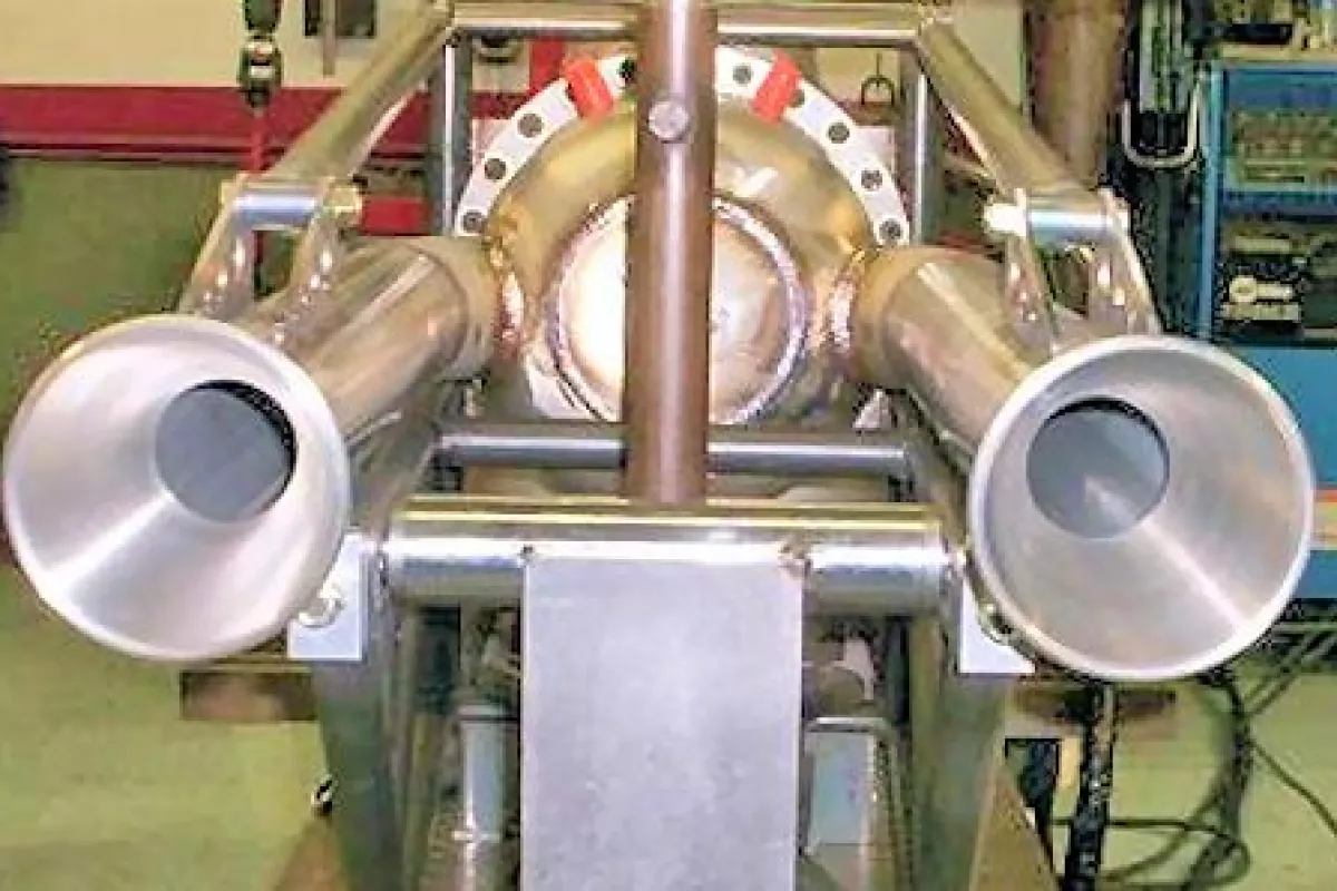 A close look at the business end of Glenn Brittian's rocket motorcycle (Photo: Glenn Brittian)
