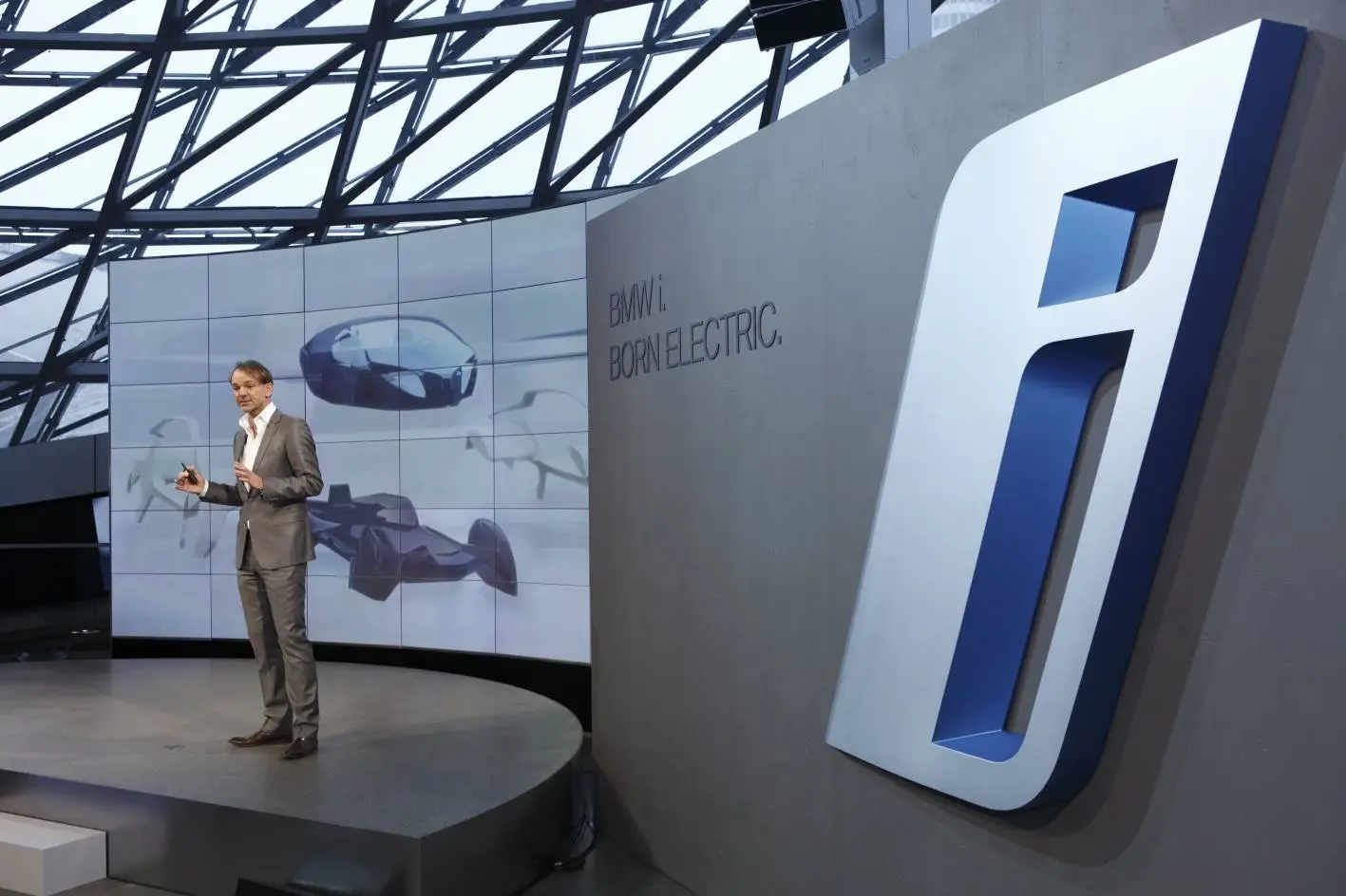 'Born Electric' BMW launched its new BMWi sub-brand in Munich on Monday