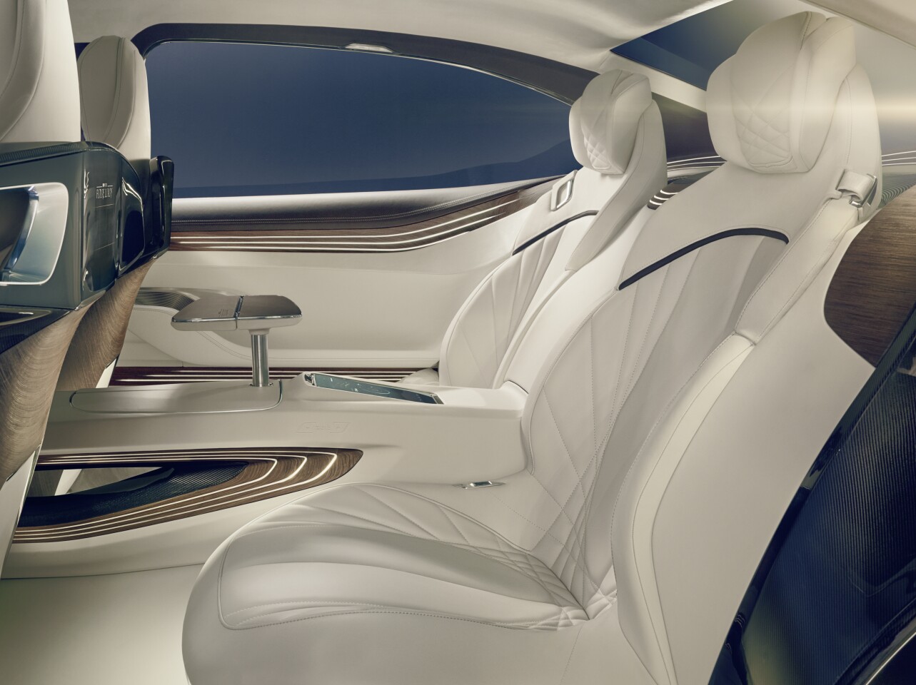 BMW talks about creating a private ambiance in the rear cabin