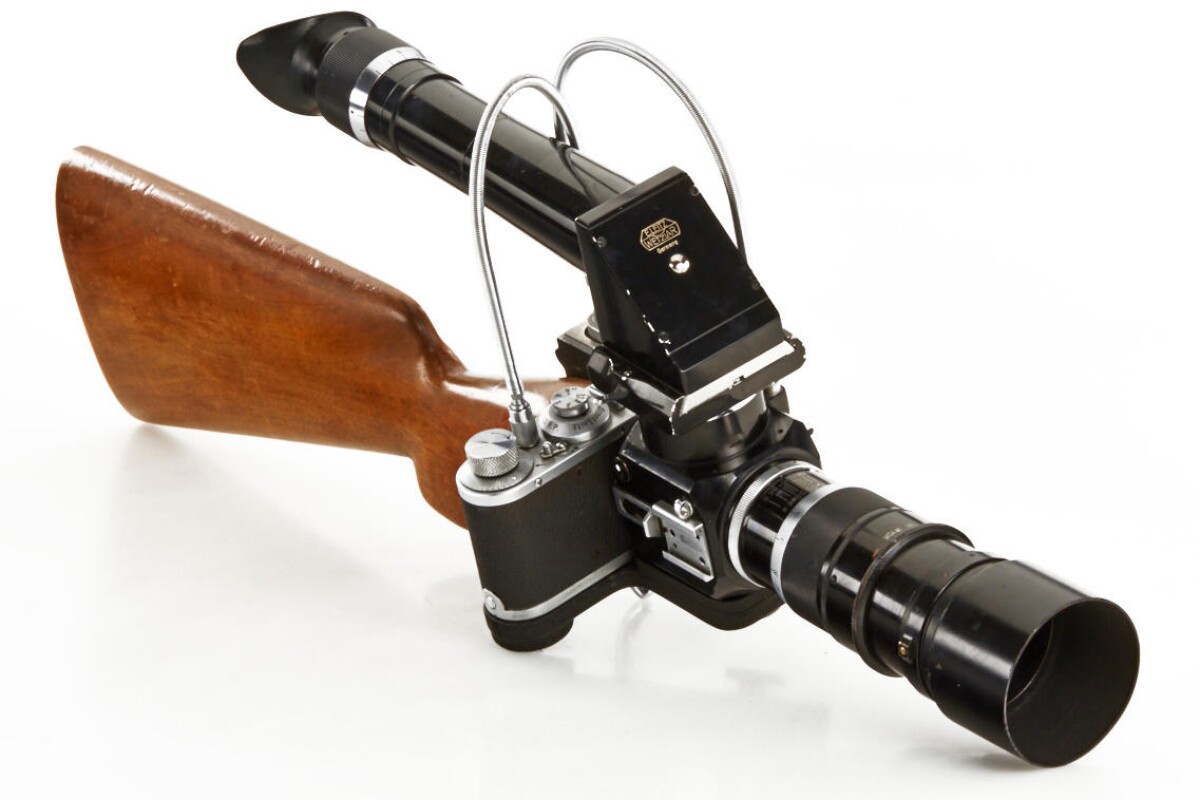 Rare Leica gun RIFLE camera prototype goes to auction
