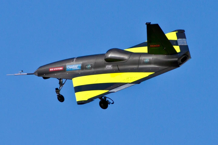 The DEMON UAV, that achieved flapless flight in Cumbria