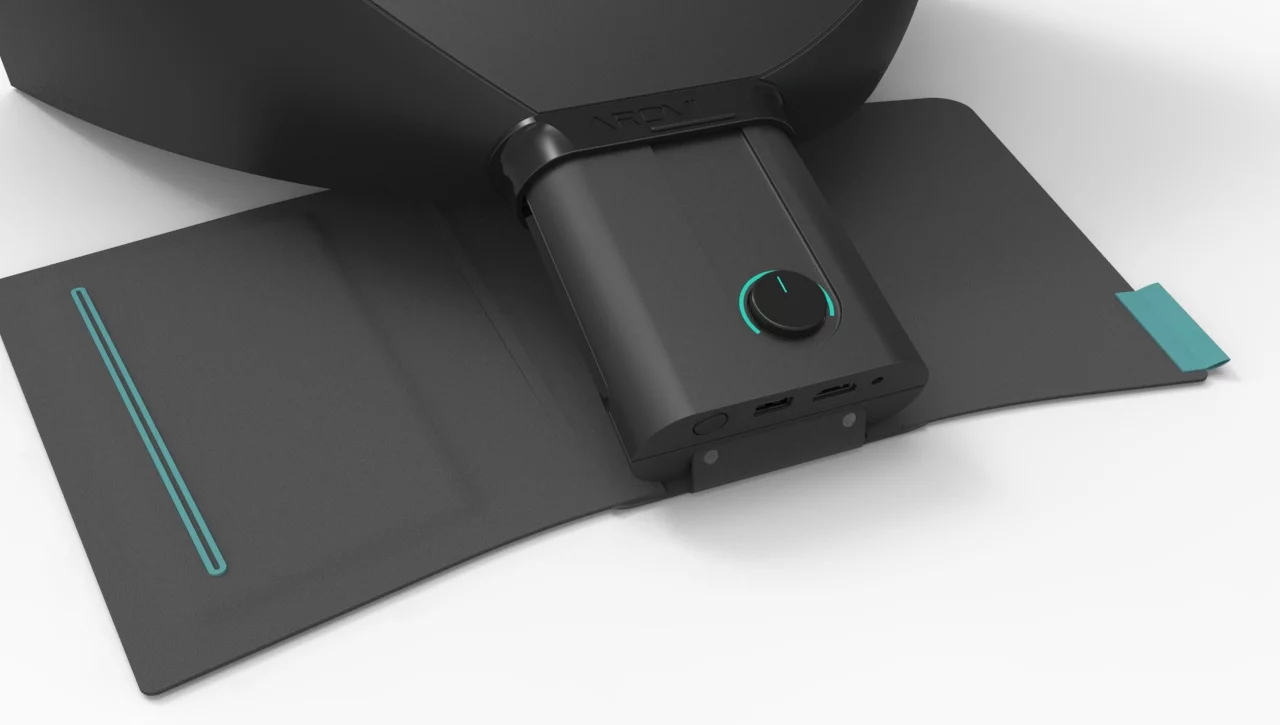 The SPUD is supposed to open up in just one second when it's unfolded