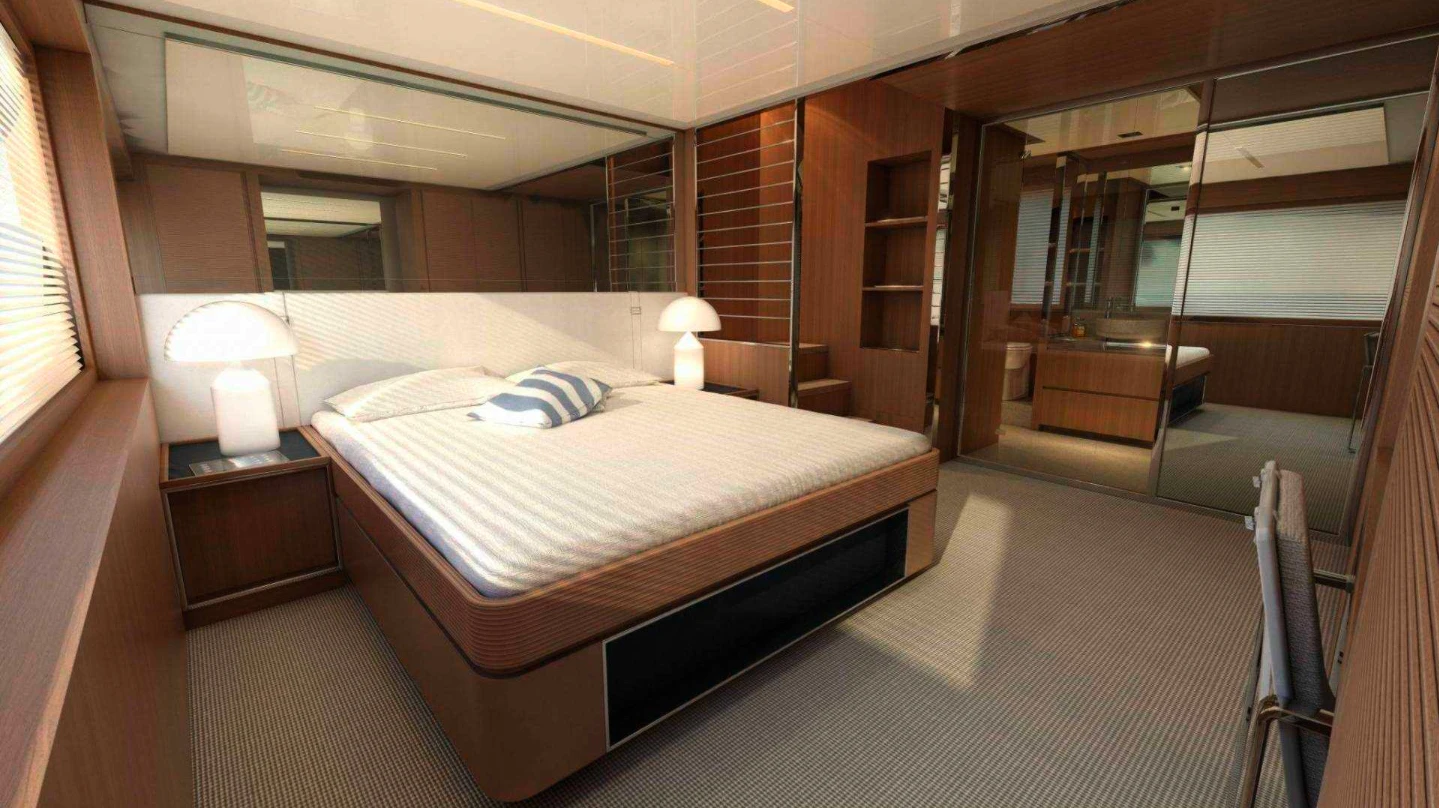 The Florida's interior uses a mix of elm wood, stainless steel, lacquered inserts and leather