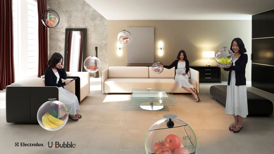 U-Bubble intends to float food to you
