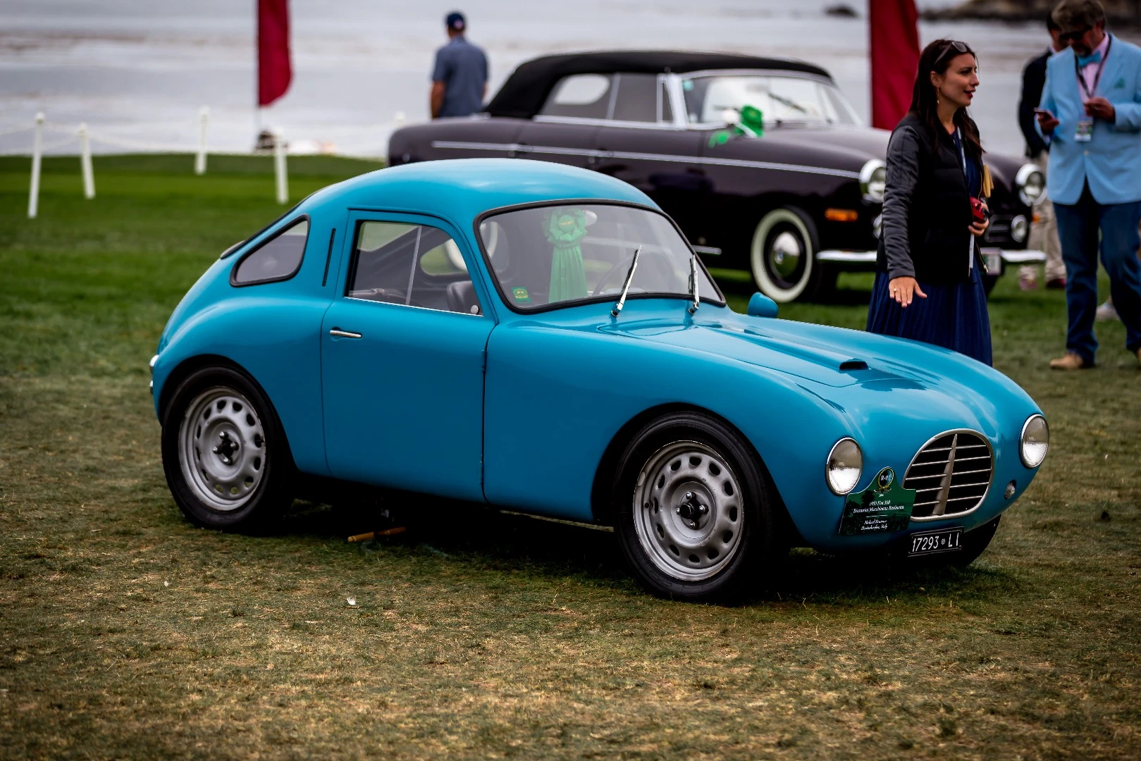 With a name longer than the car itself, this is the 1953 Fiat 500 Bizzarrini Macchinetta Berlinetta