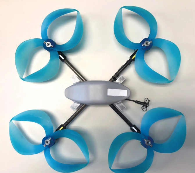 While the MIT team hasn't spent much time optimizing these weird-looking props for efficiency, they're already producing more thrust for a given power level than standard DJI propellers