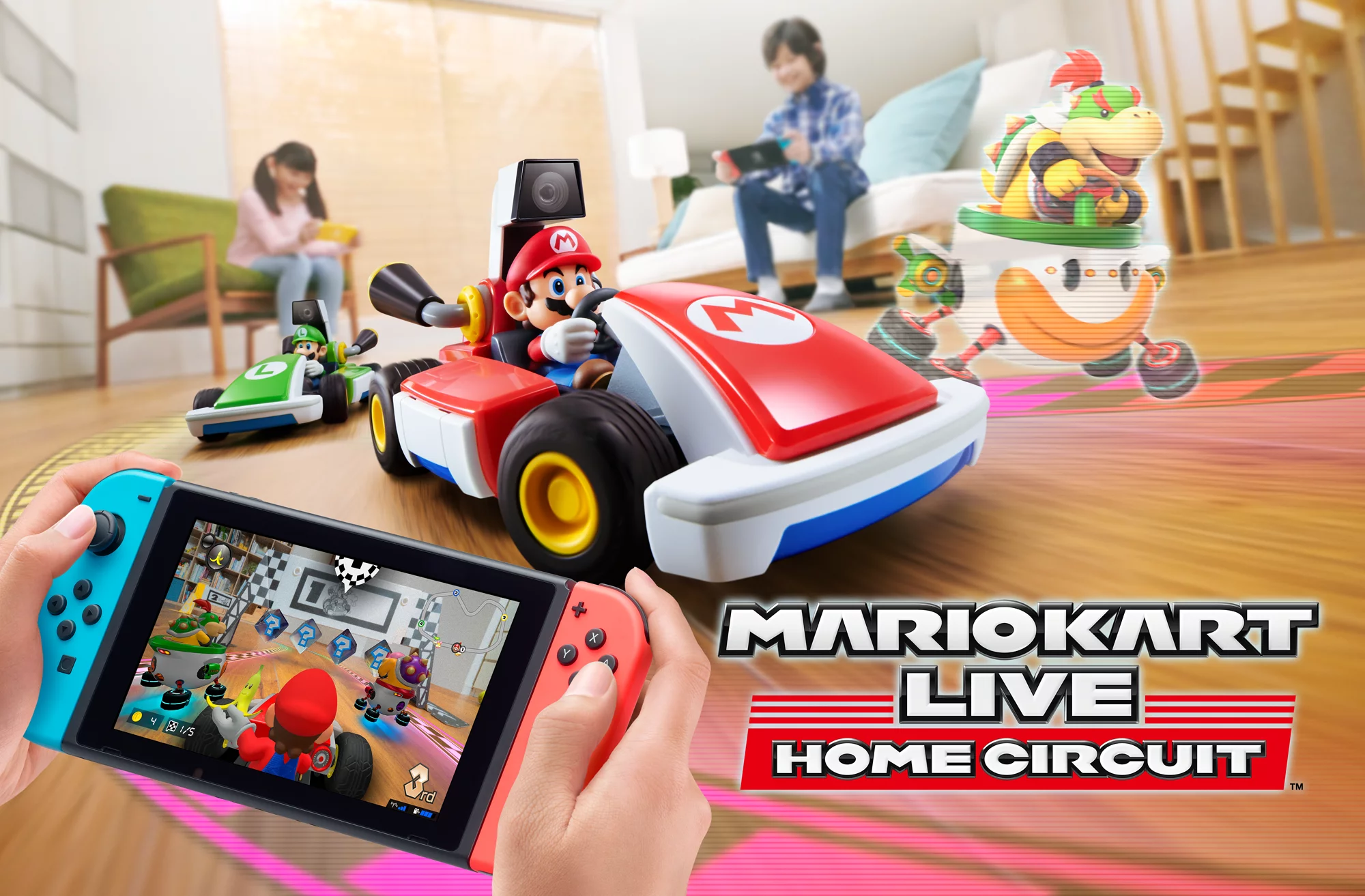 Mario Kart Live: Home Circuit is a new augmented reality Mario Kart game for the Nintendo Switch