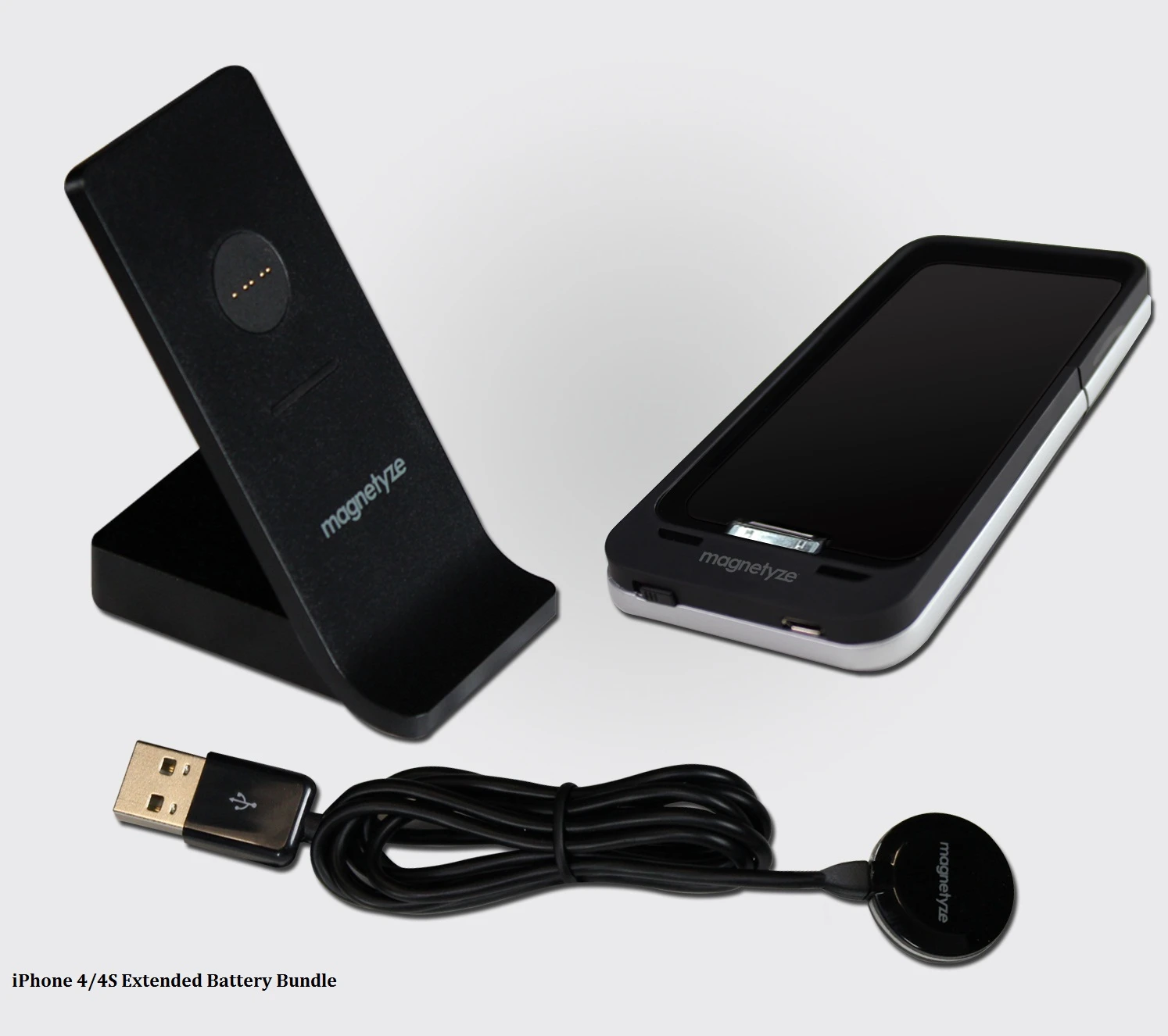 The iPhone 4/4S Extended Battery Magnetyze bundle