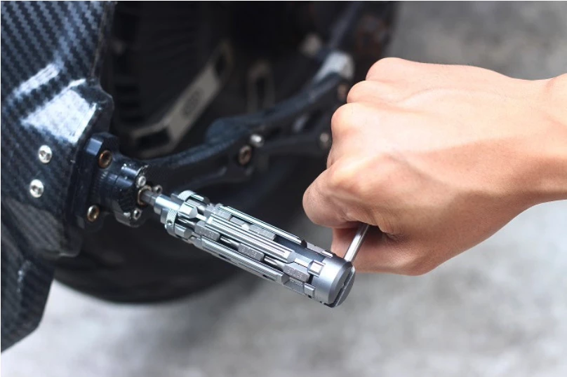 The S1 Boost with its power-boosting lever deployed