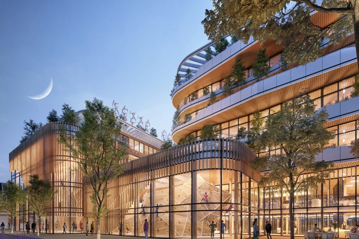 Archiborescence is being developed by Beci + BeCity Group and also involves landscape architecture firm Land'Act