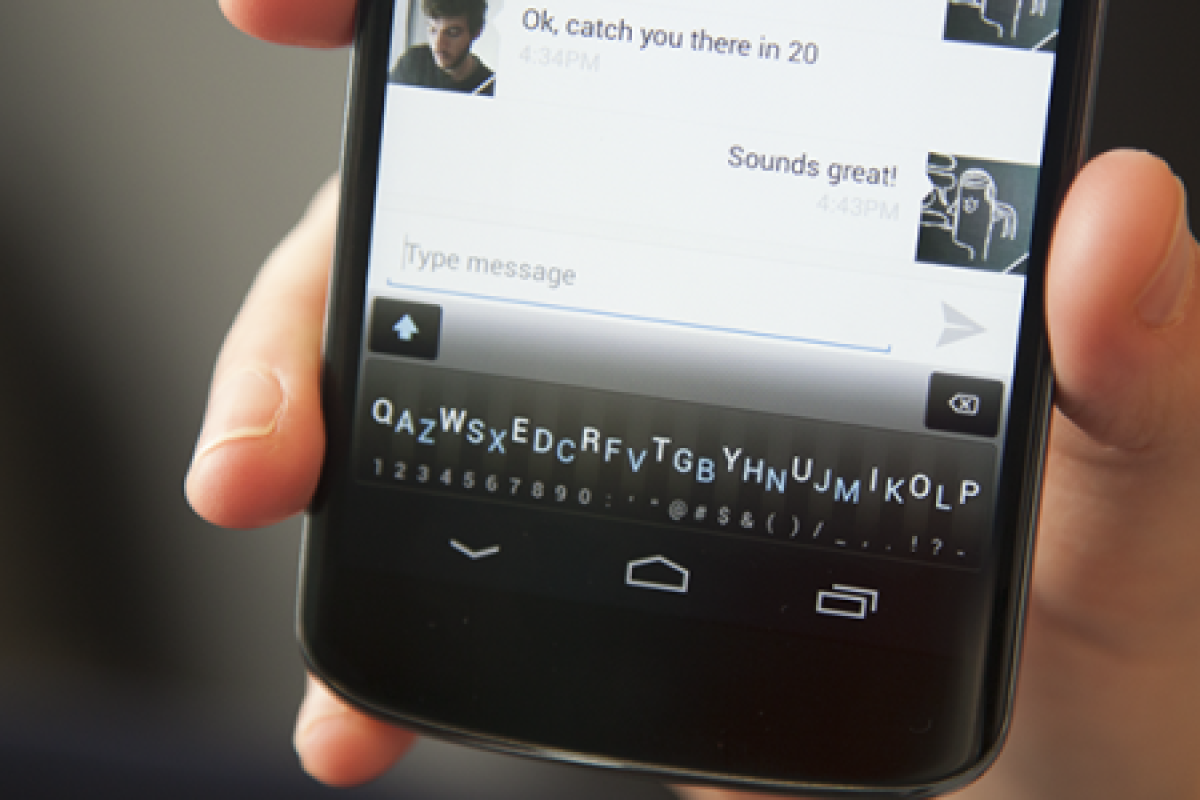 The Minuum keyboard from Whirlscape