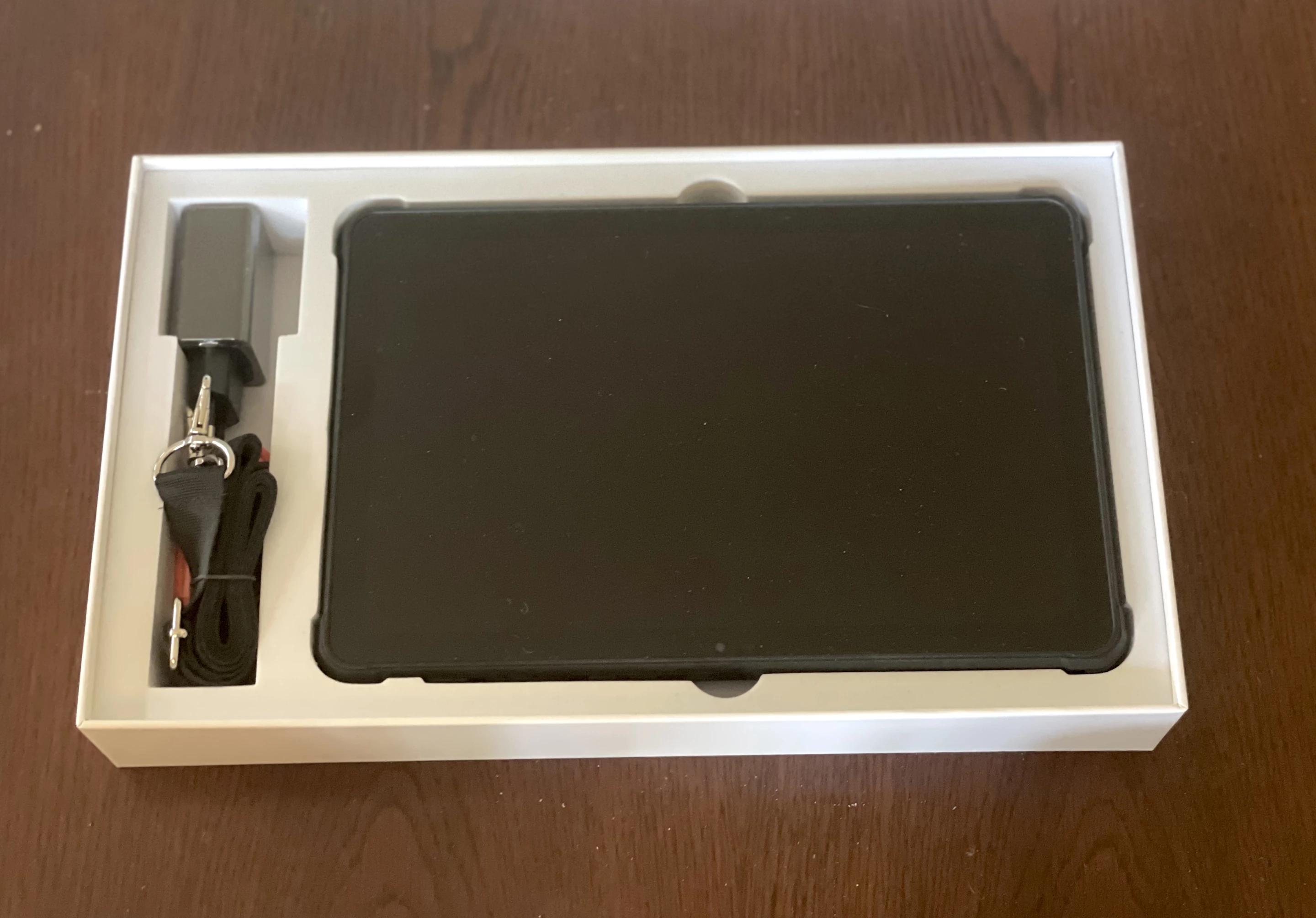 Out of the box, the tablet is essentially plug-and-play