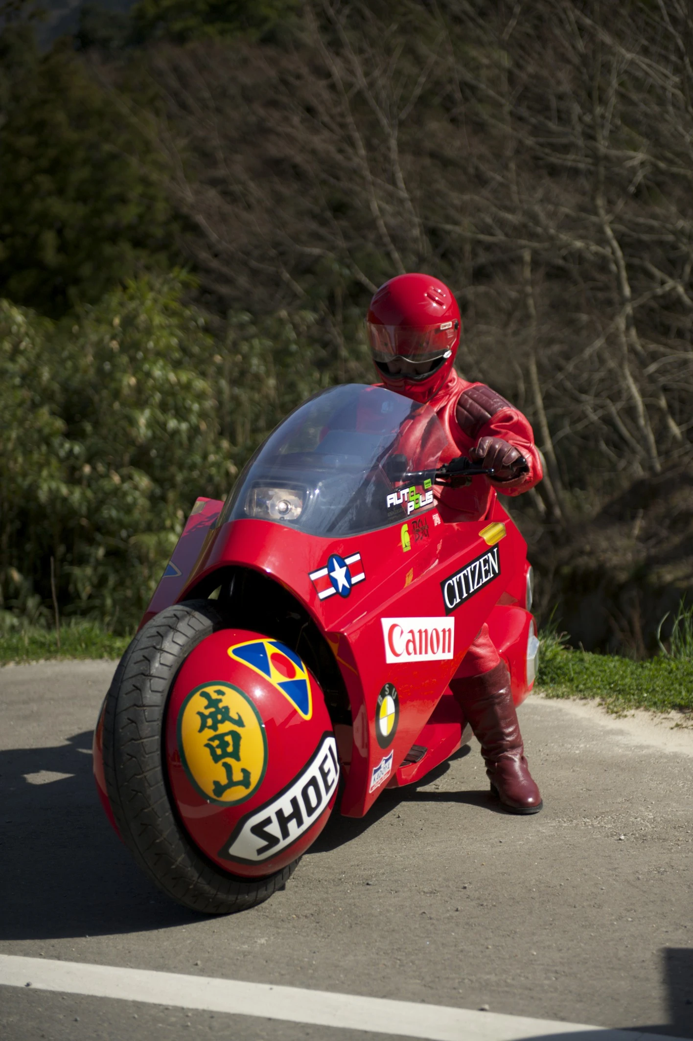One Akira fan devoted several years to creating a working replica of the movie's signature vehicle