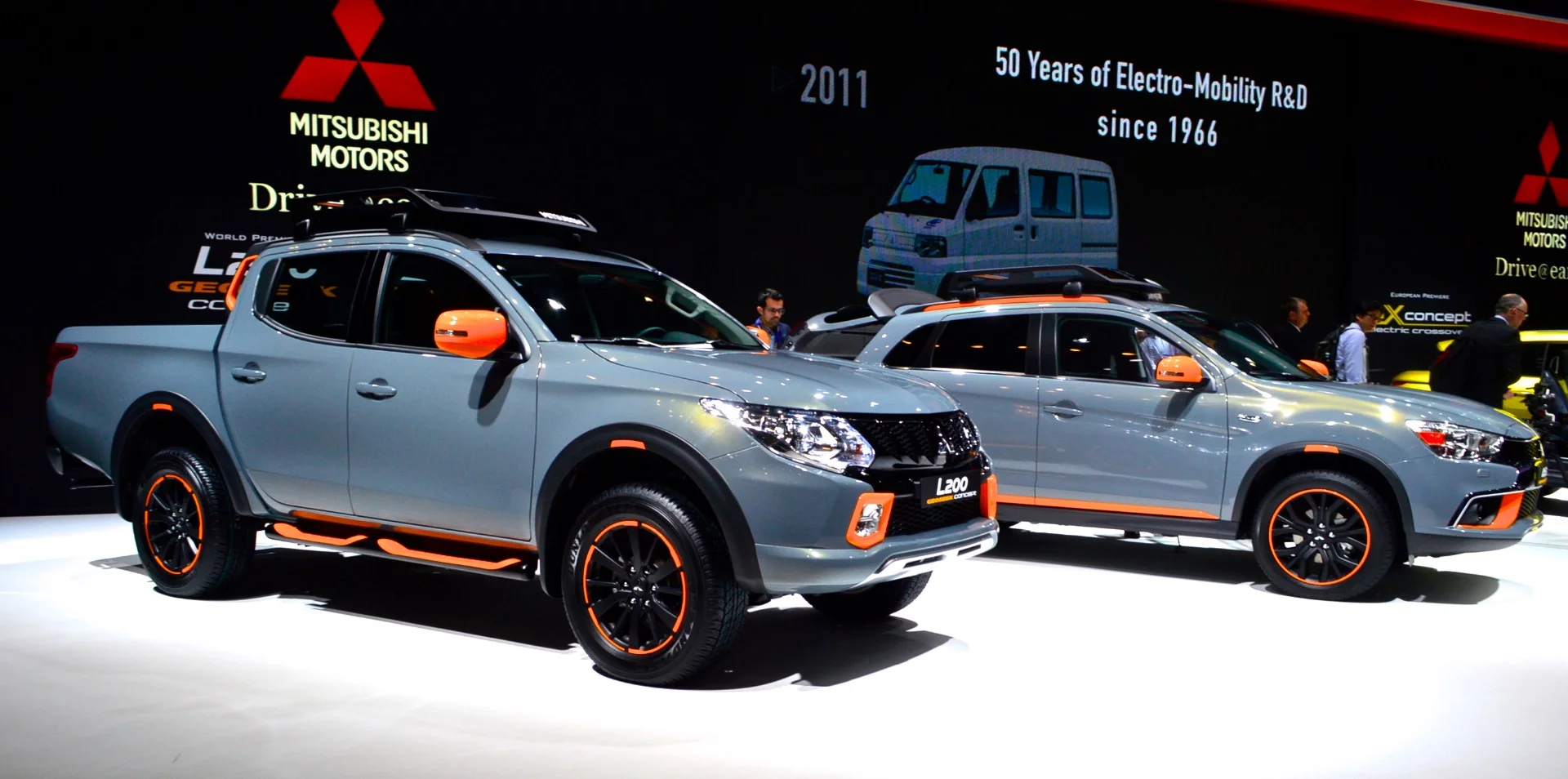 Mitsubish Geoseek concepts debut in Geneva