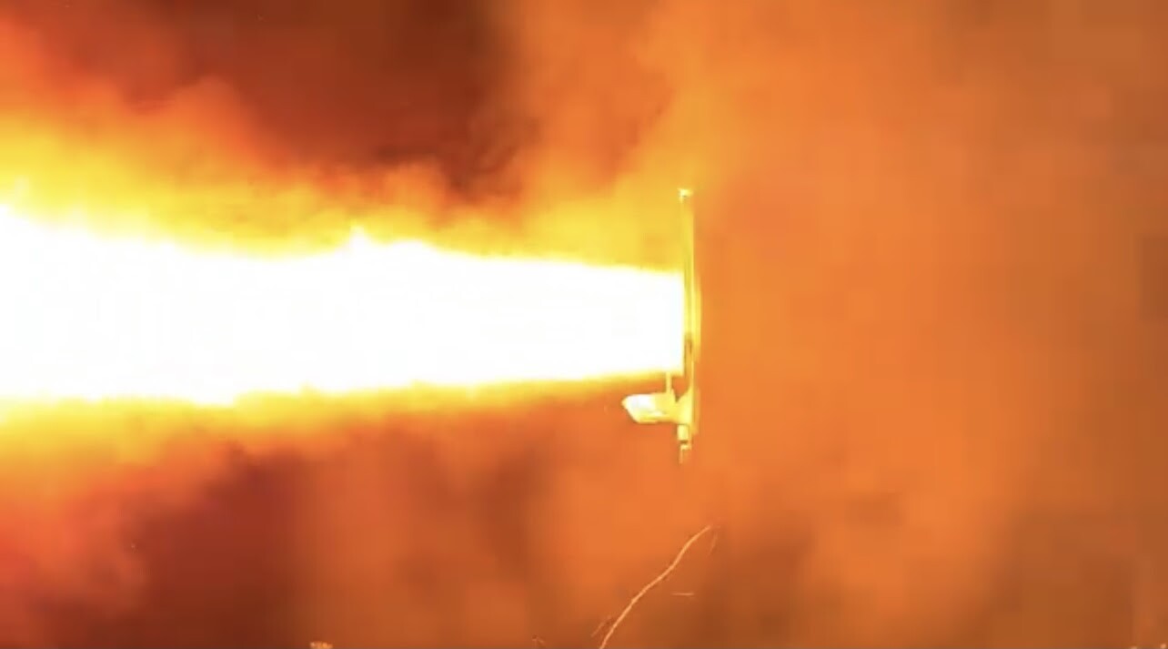 Pulsar Fusion's hybrid rocket in action