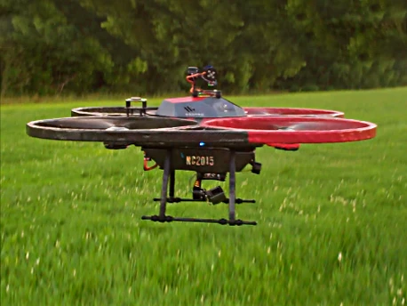 The KittyHawk drone includes space for a future FAA "N" number for when drones are licensed and registered as aircraft