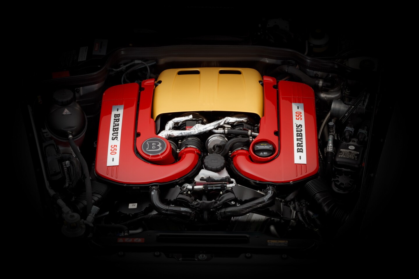 Brabus increases boost pressure and adds 126 bhp