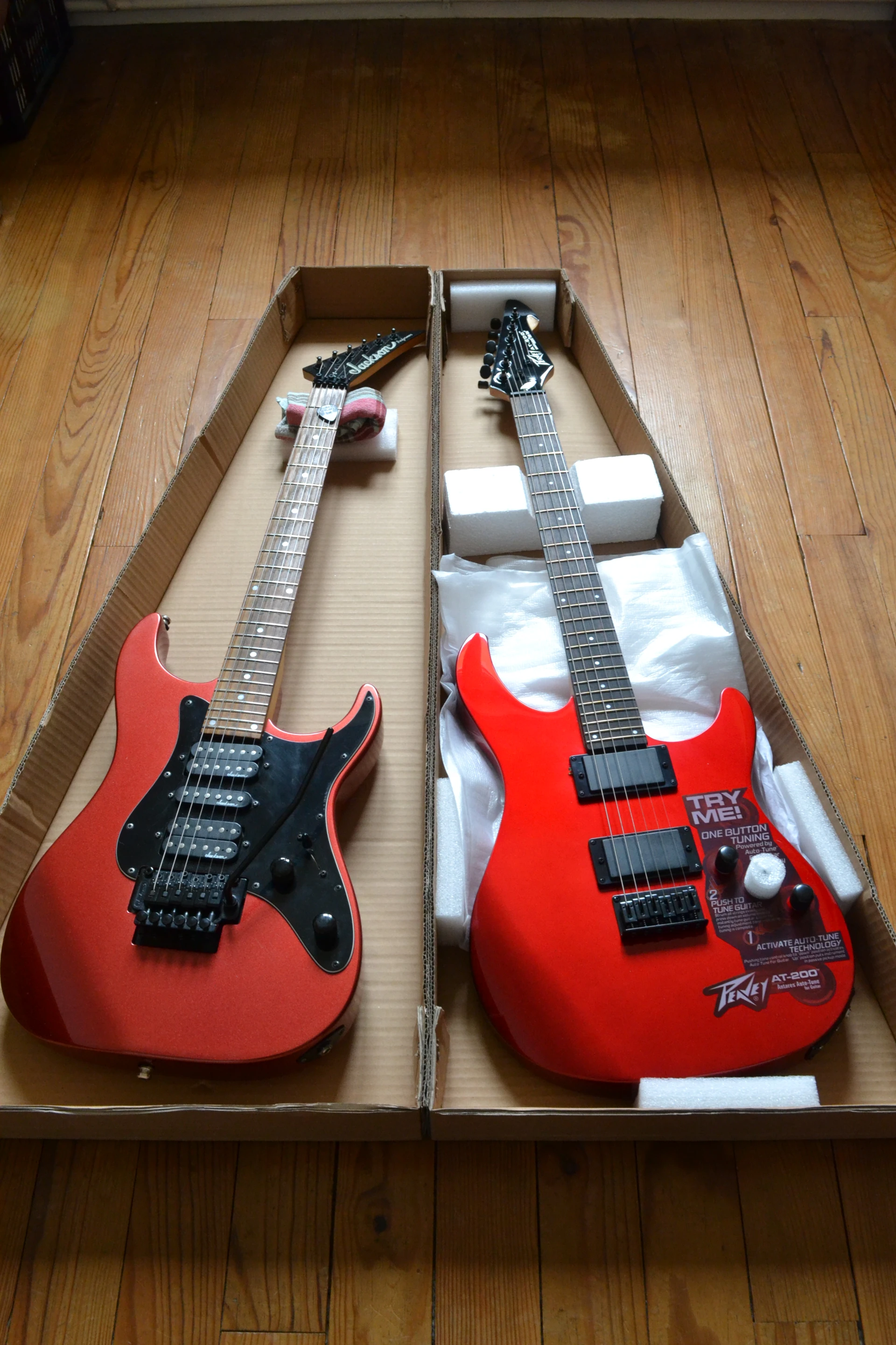 The shape and size are not a far cry from my Jackson Super Strat