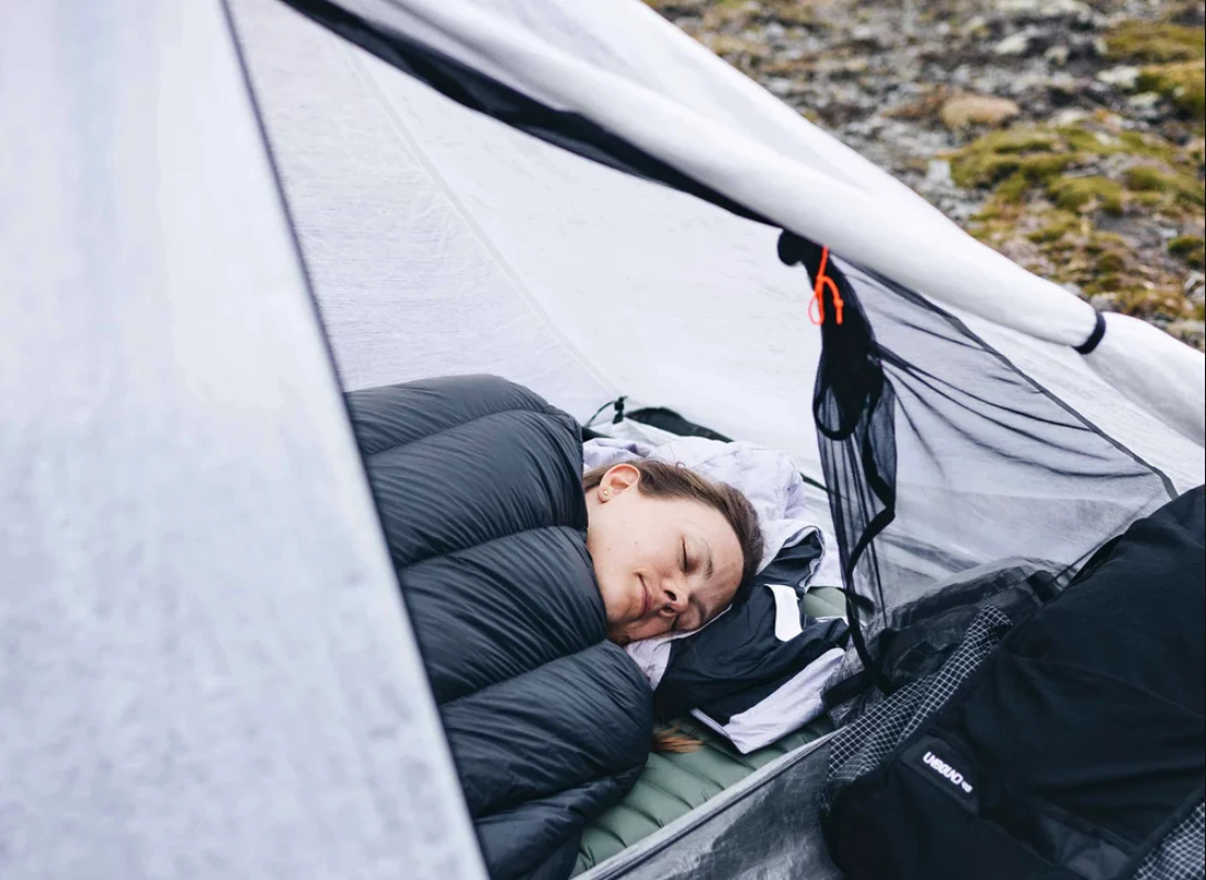 The Hyperlite Mid 1 is designed to sleep a solo backpacker comfortably