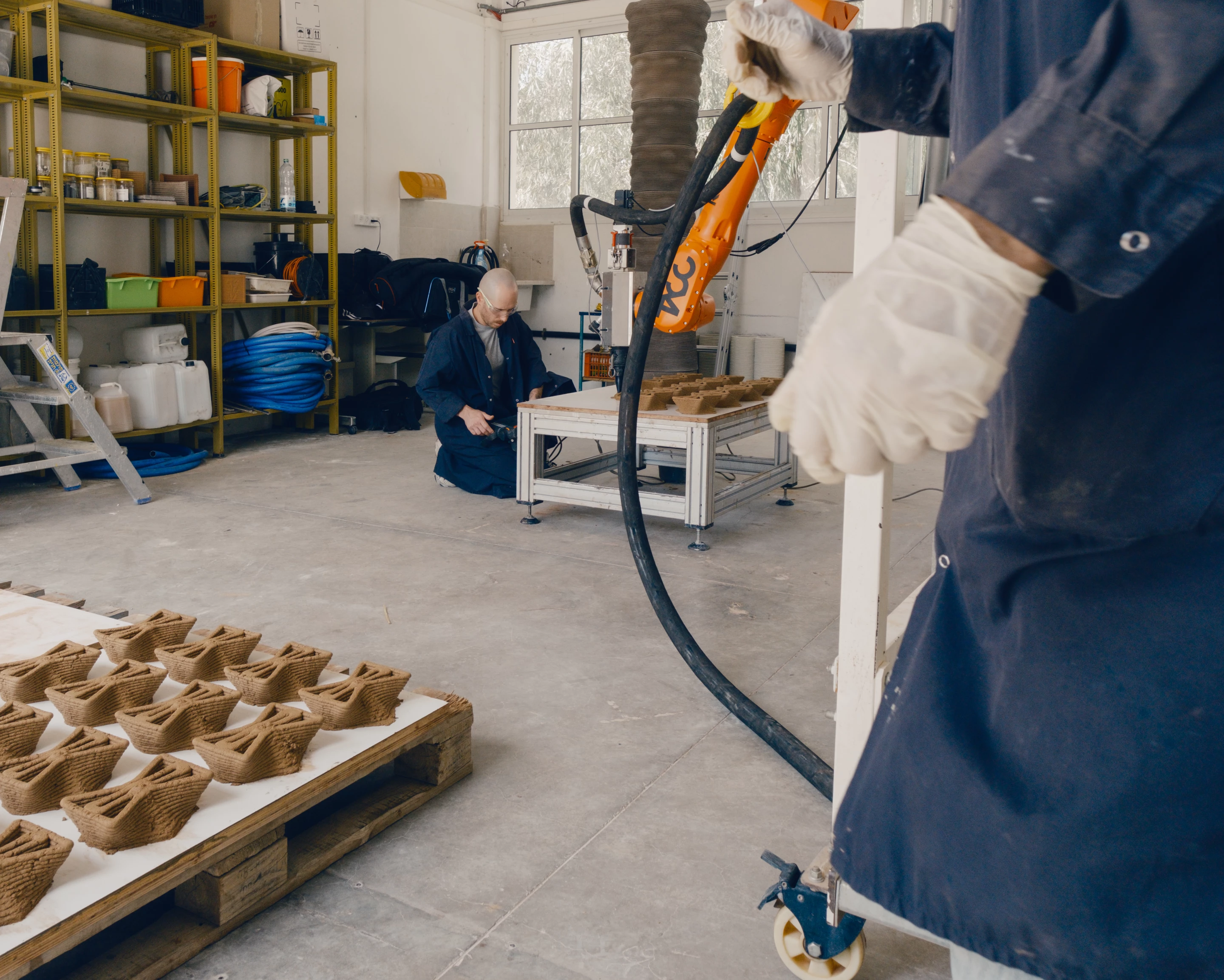 Not concrete. Not plastic. TreeSoil is printed from the land itself, engineered to feed the young tree as it breaks down over time