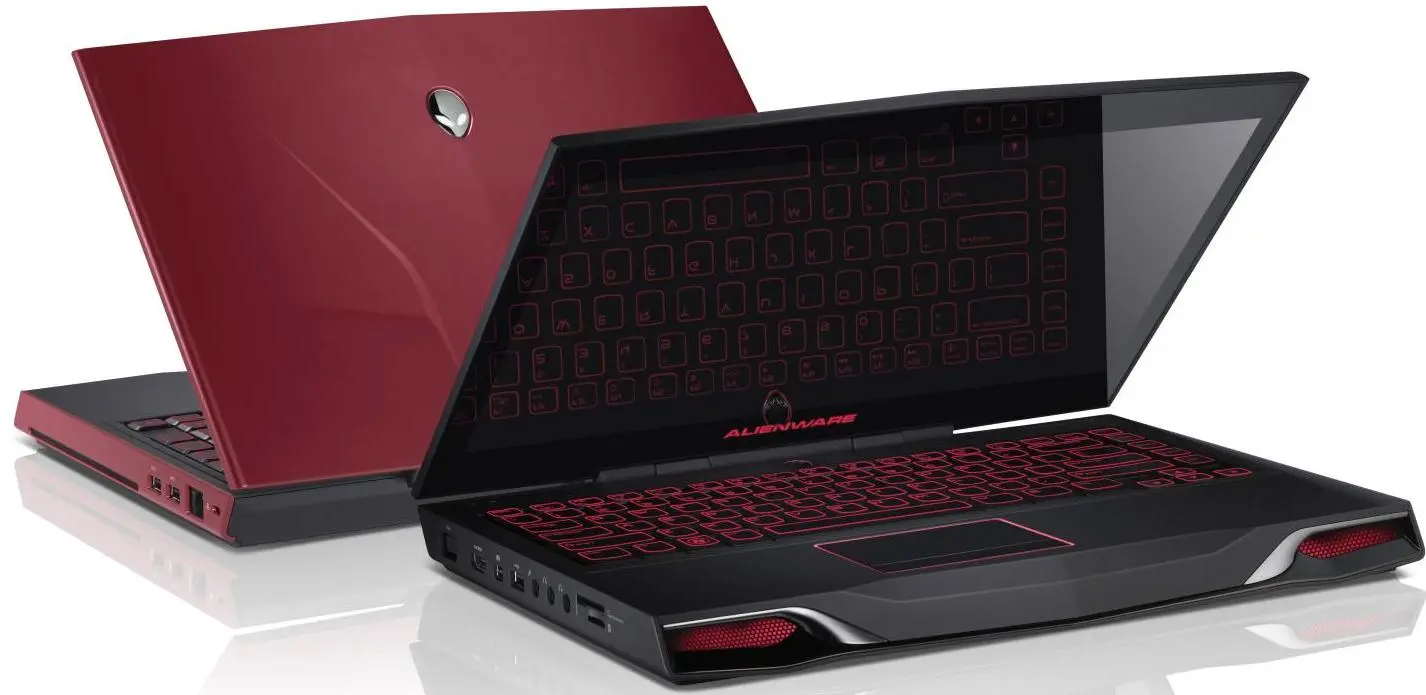 The M14x comes in two display options, benefits from either qquad- or dual- core processors and the battery gets a helping hand from NVIDIA Optimus technology to provide at least 8 hours between charges