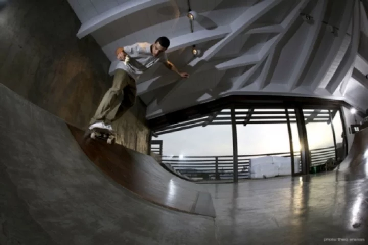 Main ramp in living room