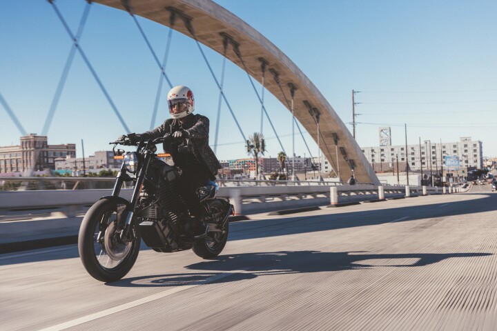 "The electric S2 platform provided the design team with the opportunity to create a new profile and experience," says LiveWire of the S2 Mulholland performance cruiser