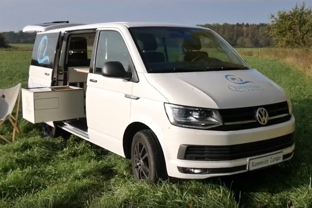 Vw Camper Van S Swiss Army Kitchen Clears Space For A Bathroom