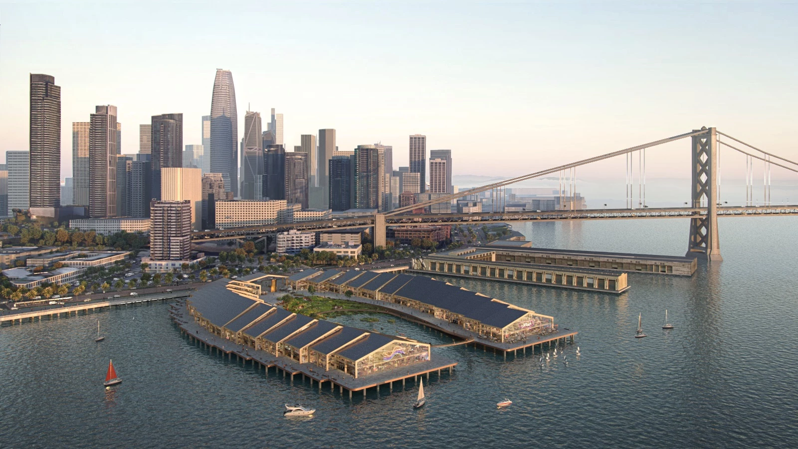 The Cove would replace a ruined pier on the current waterfront site in San Francisco