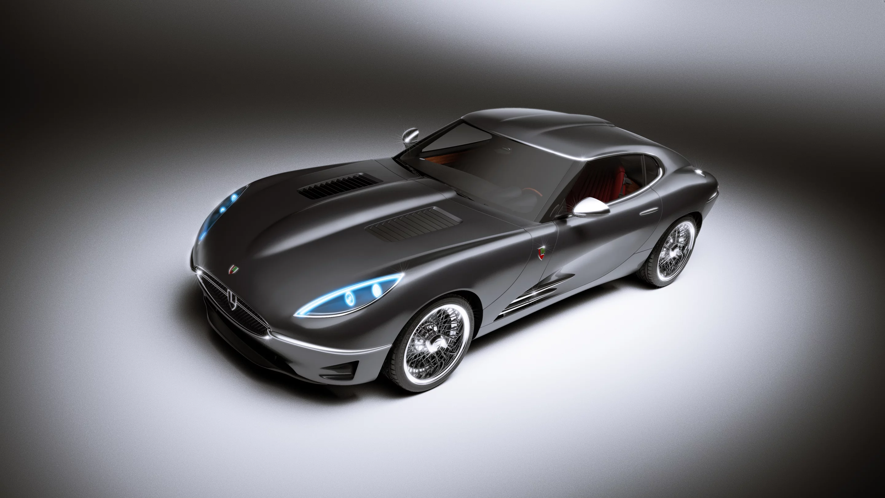The Lyonheart K Coupé is based on the Jaguar E Type