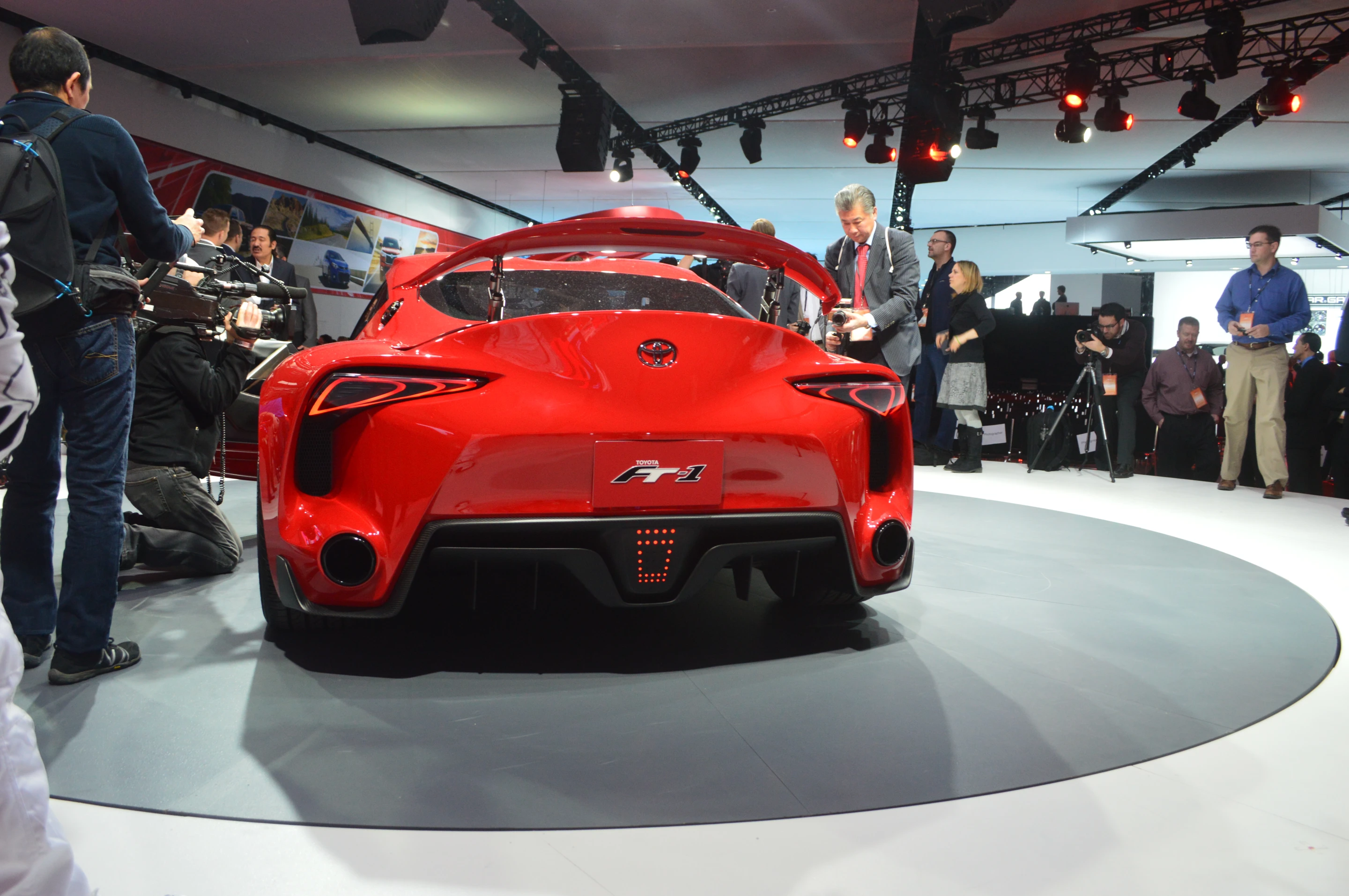 The FT-1 represents the "ultimate" expression of Toyota sports coupe