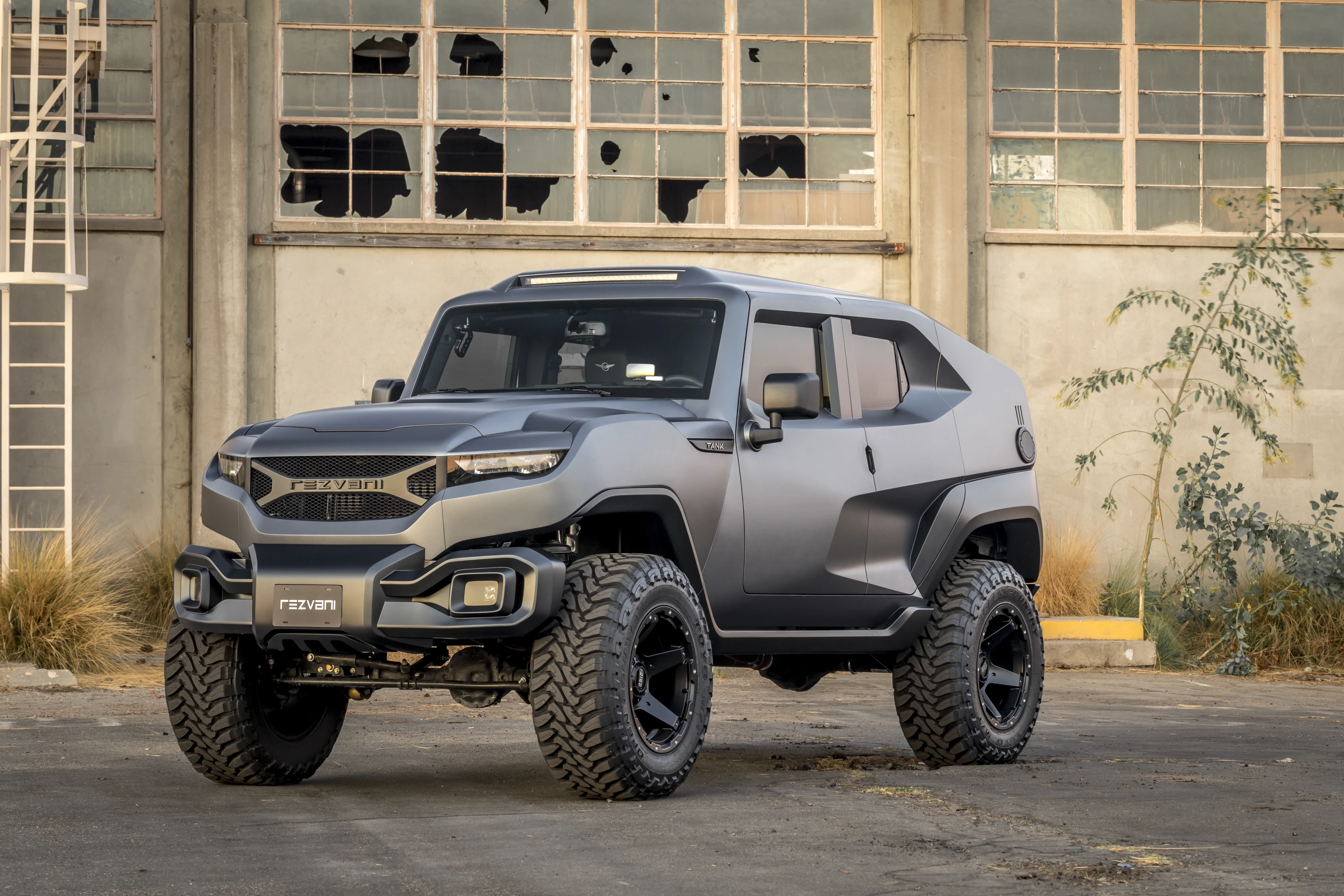 Rezvani reveals the new Tank