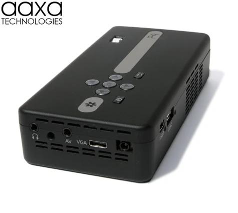 The P4 Pico Projector is equipped with USB 2.0 and mini USB 1.1 ports