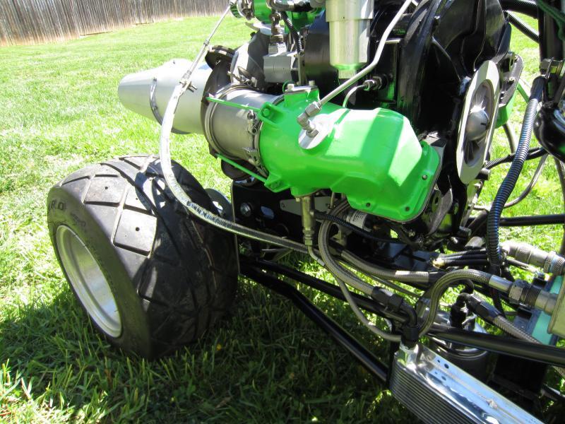 Jetpowered junior dragster for sale on eBay