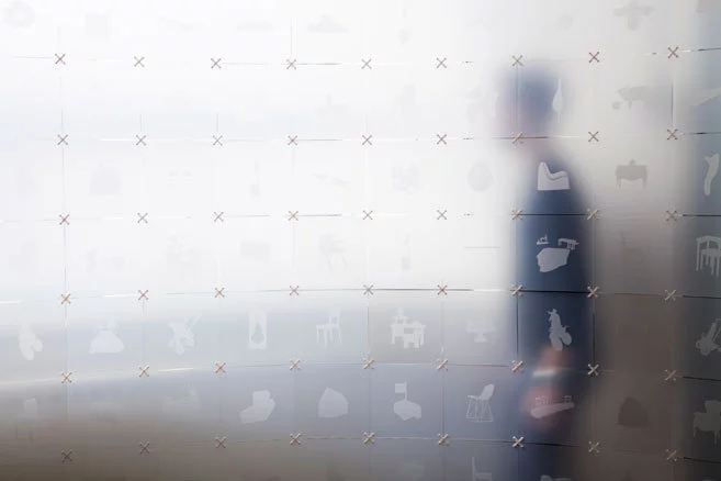 Translucent ixxi wall as seen at the Design Academy Eindhoven