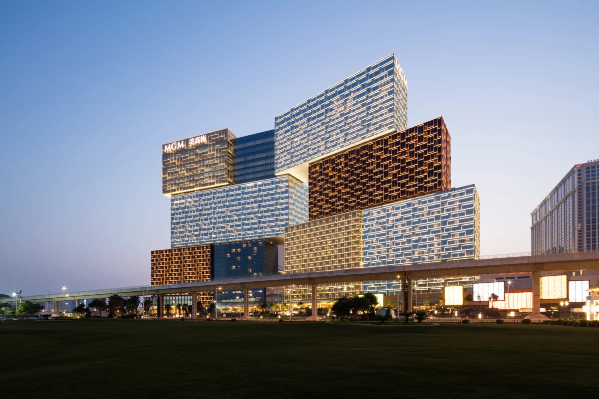 The MGM Cotai, by Kohn Pedersen Fox Associates, was recently declared the world's best new skyscraper by information specialist Emporis during its annual Skyscraper Award