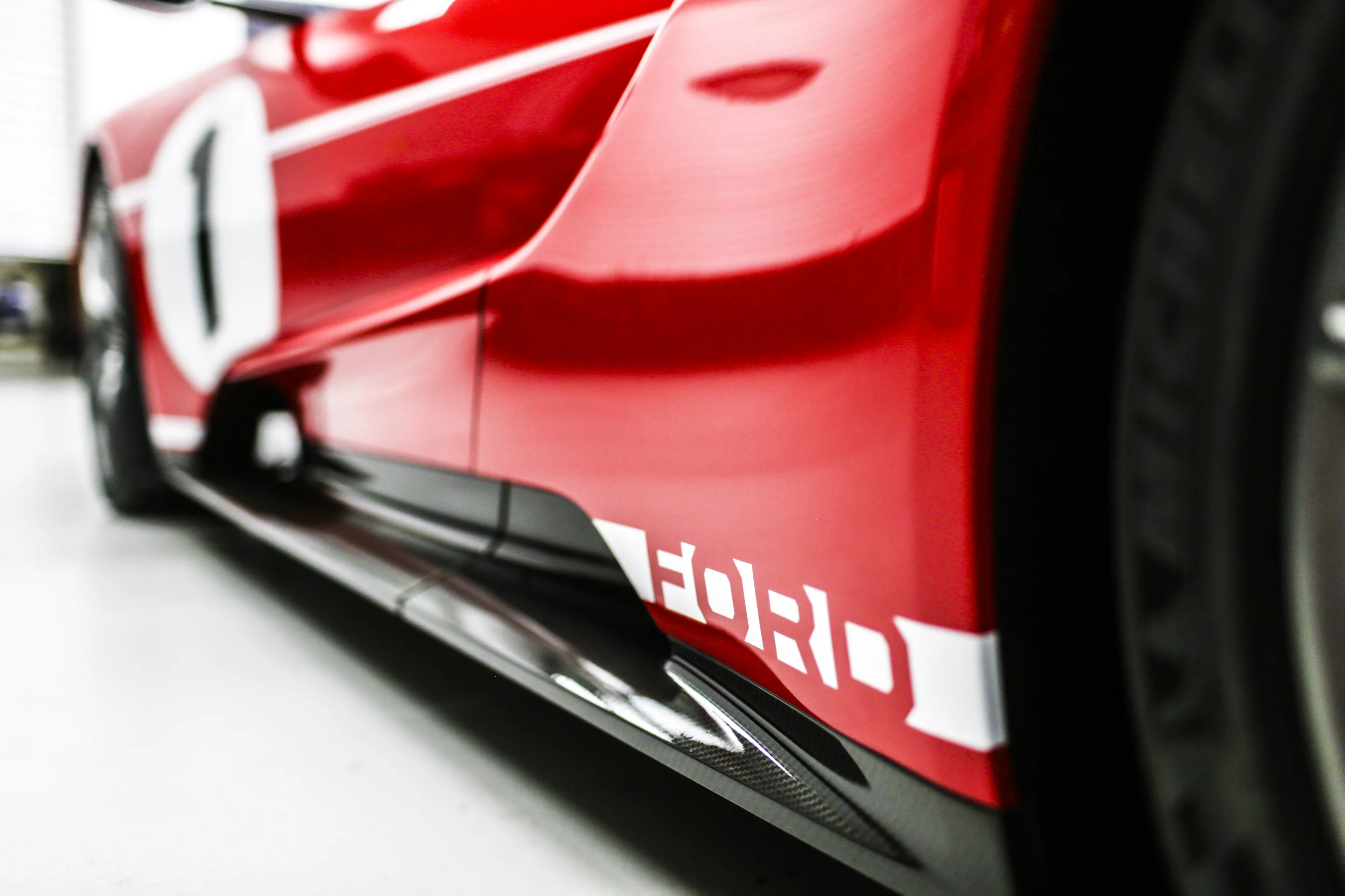 The exterior includes an exposed carbon package