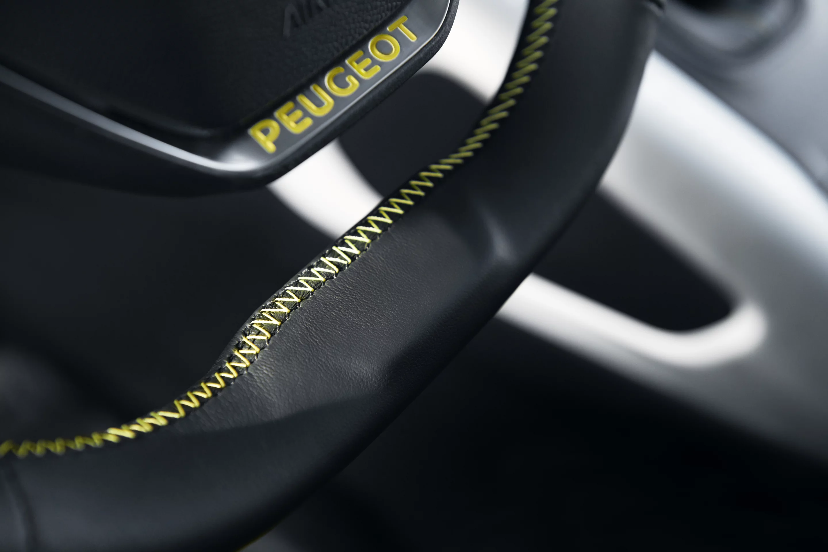 The concept colors flow everywhere - from outside the van, to the interior, to the tent, to the e-bike