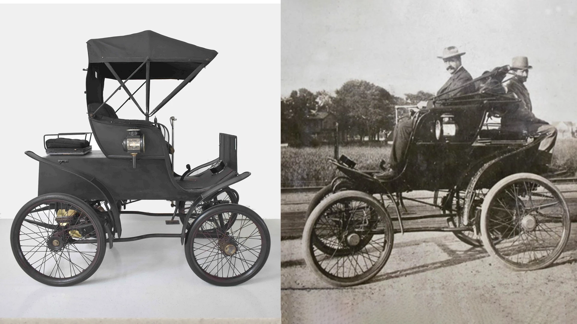 The 1898 Riker Electric is one of the oldest surviving cars in the world, and still working perfectly in original, unrestored condition