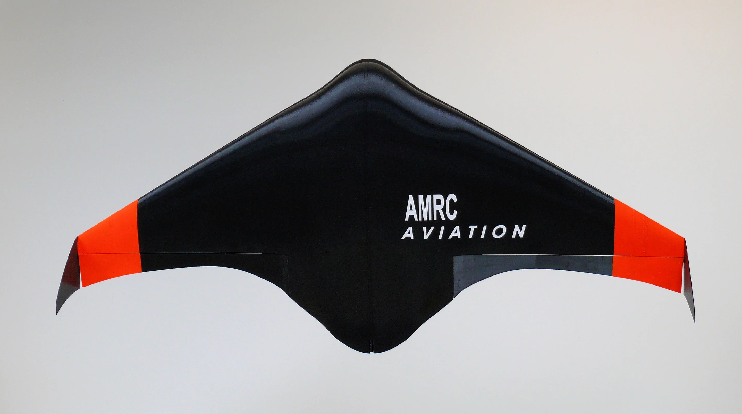 Top view of the UAV airframe