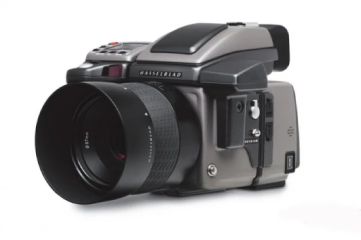 H3DII with the GIL GPS recording device attached