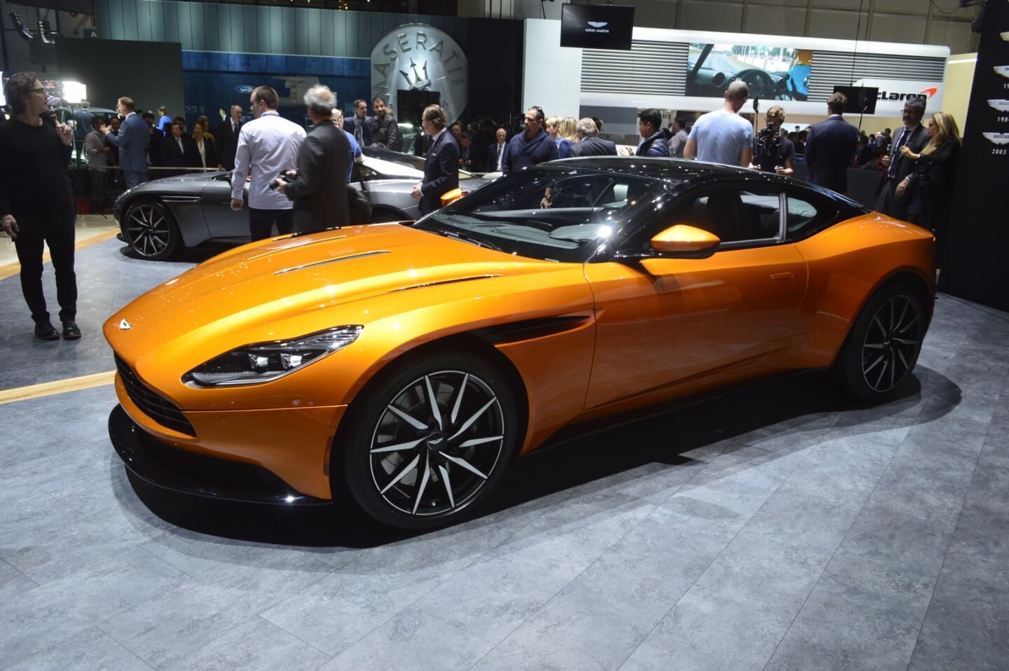 The DB11 is still unmistakably an Aston Martin
