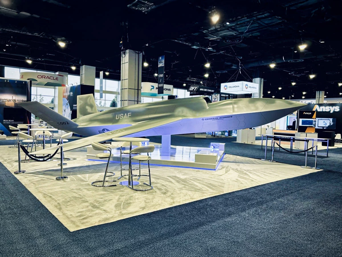 Full-scale mock-up of the General Atomics CCA