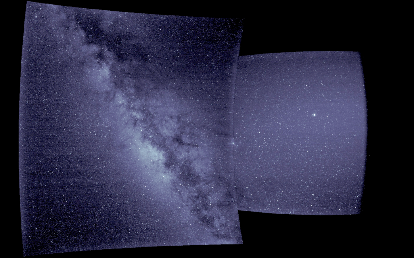 The first science image taken by NASA's Solar Parker Probe